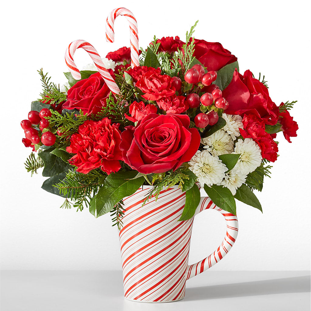 Peppermint Swirl Mug – FRENCH'S NEW ALBANY FLOWER SHOP, New Albany MS