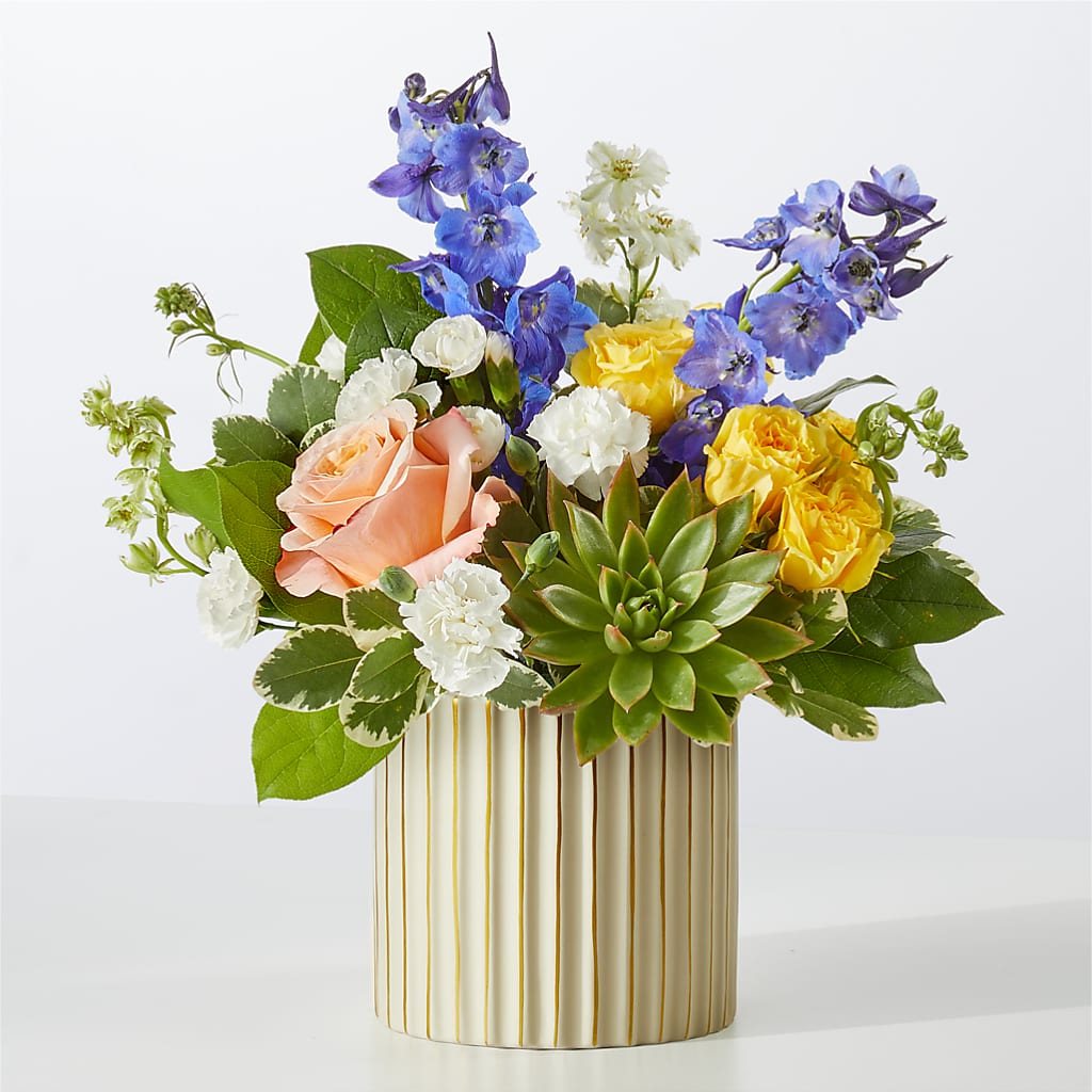 Cobalt Reverie Bouquet – FRENCH'S NEW ALBANY FLOWER SHOP, New Albany MS