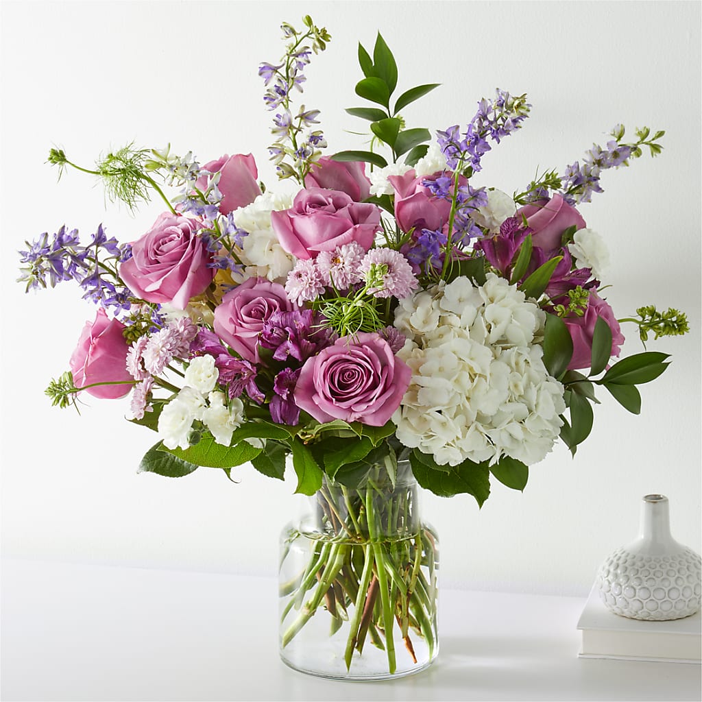 Violet Caress Bouquet – FRENCH'S NEW ALBANY FLOWER SHOP, New Albany MS