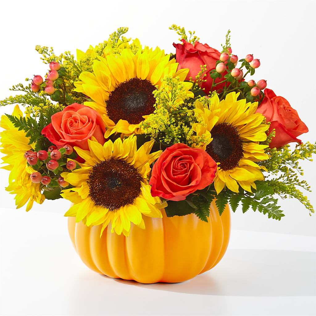 Pick of the Patch Pumpkin Bouquet – FRENCH'S NEW ALBANY FLOWER SHOP, New Albany MS