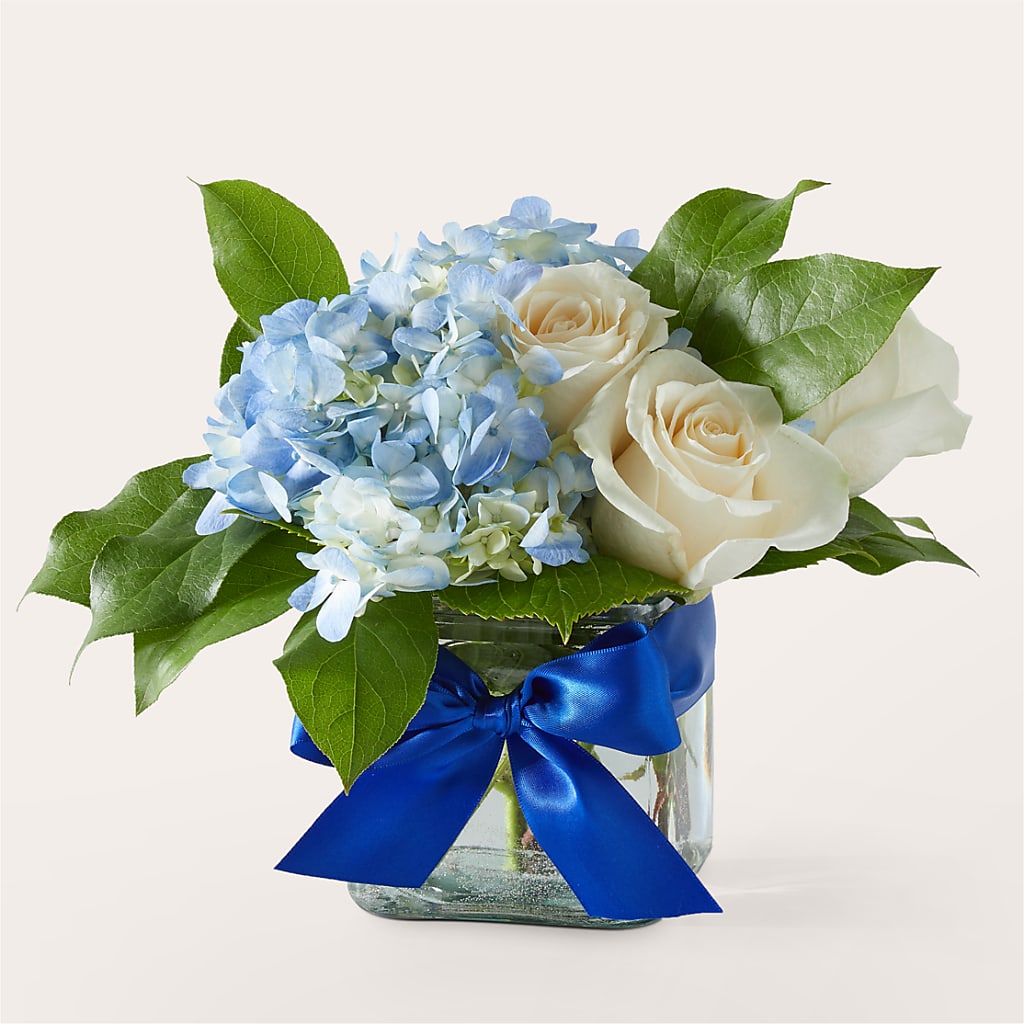 Sky Blue Delight Bouquet – FRENCH'S NEW ALBANY FLOWER SHOP, New Albany MS