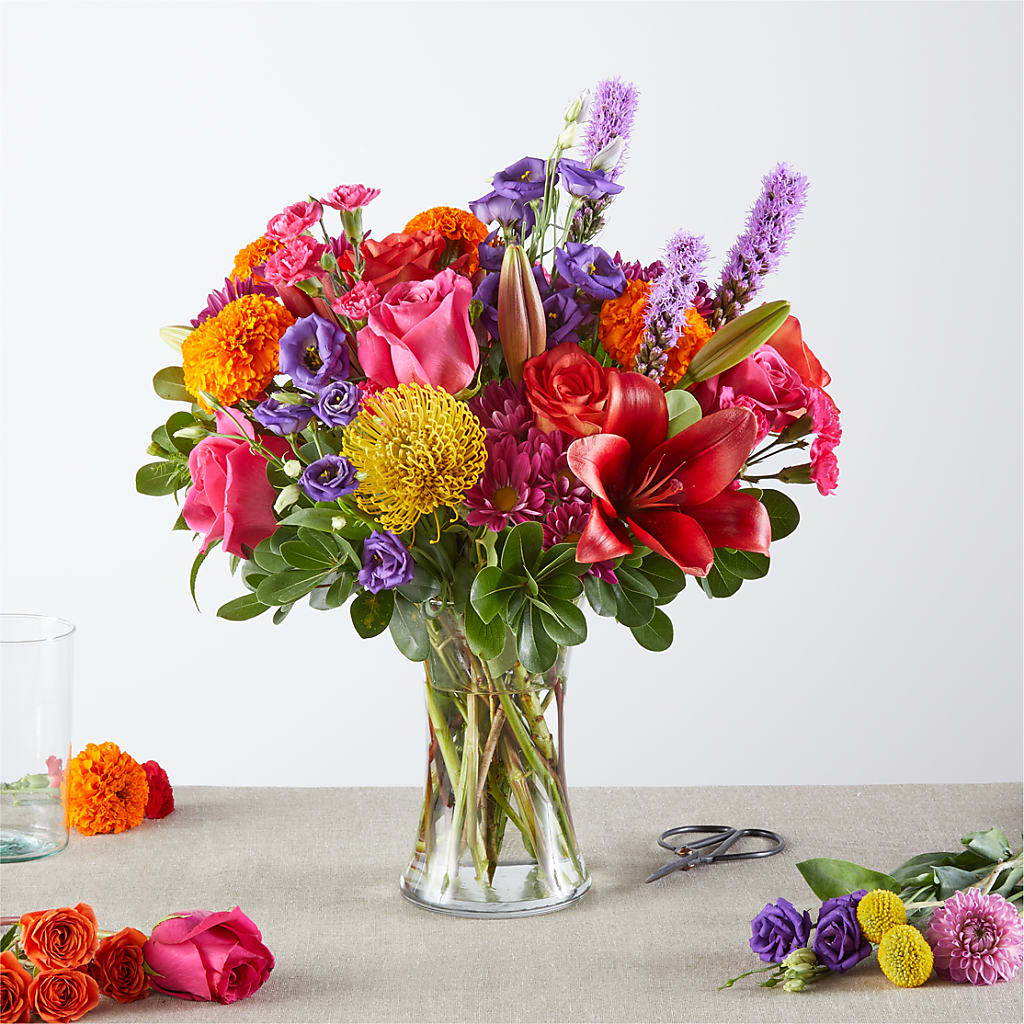 Feast of Color – A Florist Original – FRENCH'S NEW ALBANY FLOWER SHOP, New Albany MS