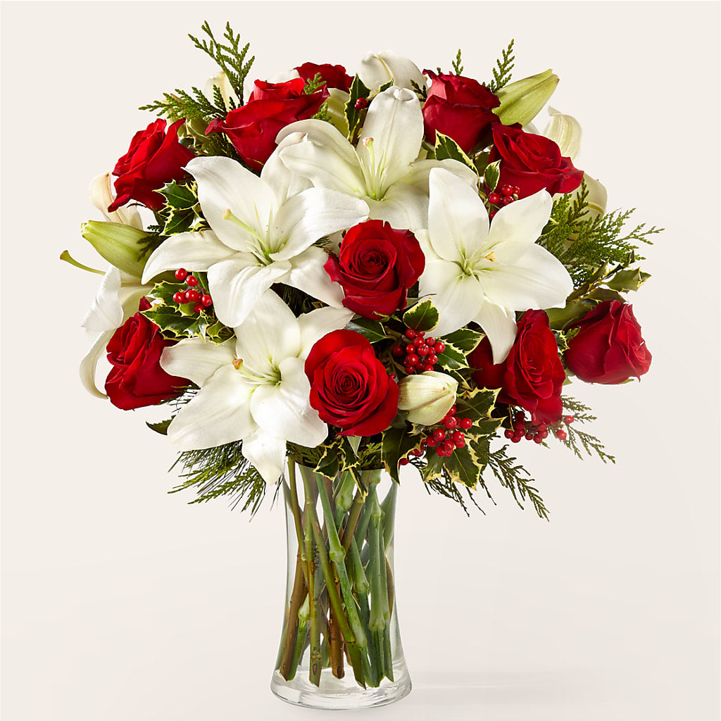 Sparkling Snowflakes Bouquet – FRENCH'S NEW ALBANY FLOWER SHOP, New Albany MS