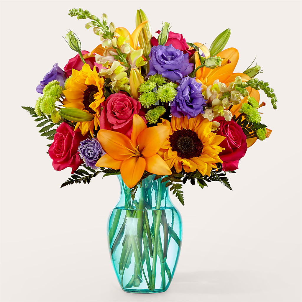 Double Rainbow Bouquet – FRENCH'S NEW ALBANY FLOWER SHOP, New Albany MS
