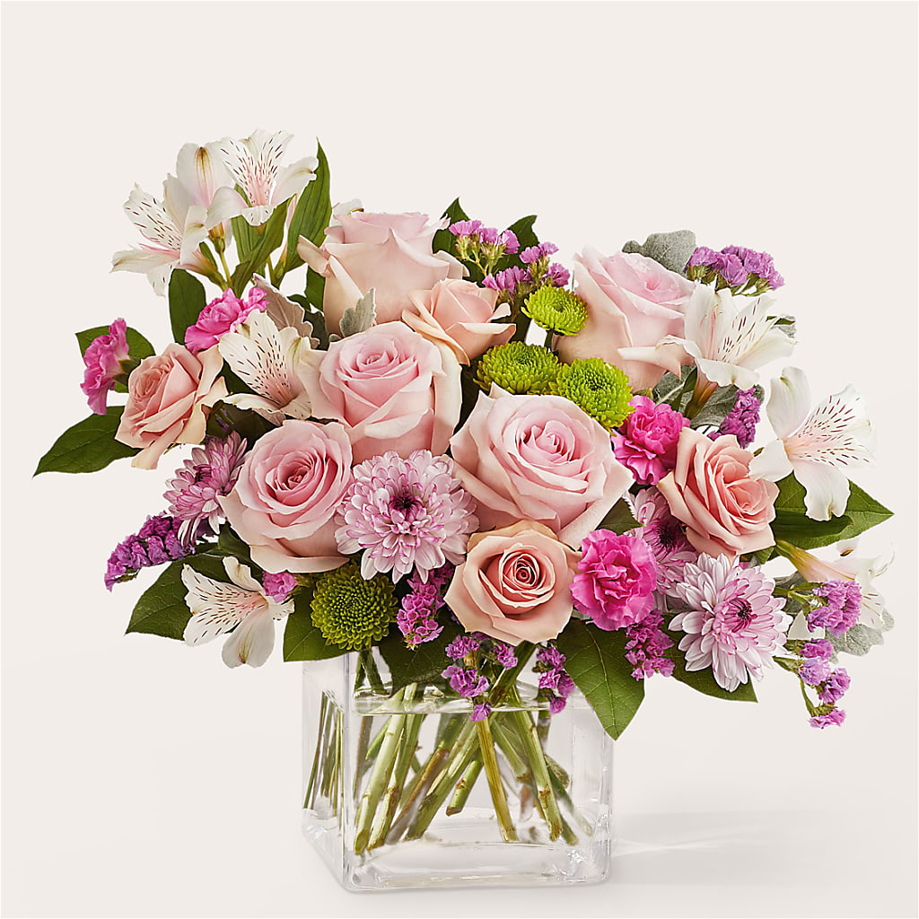 Pink Suede Bouquet – FRENCH'S NEW ALBANY FLOWER SHOP, New Albany MS