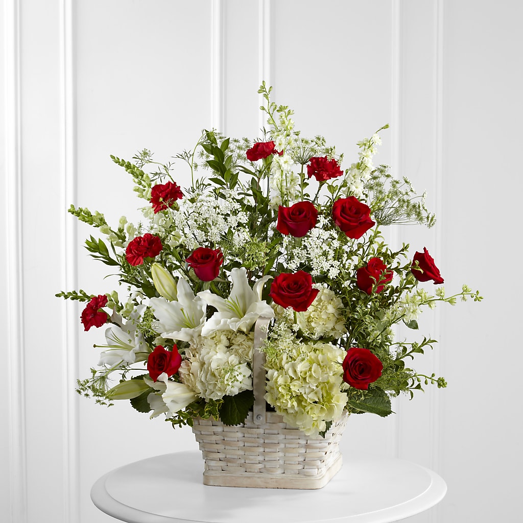 In Loving Memory Arrangement – FRENCH'S NEW ALBANY FLOWER SHOP, New Albany MS