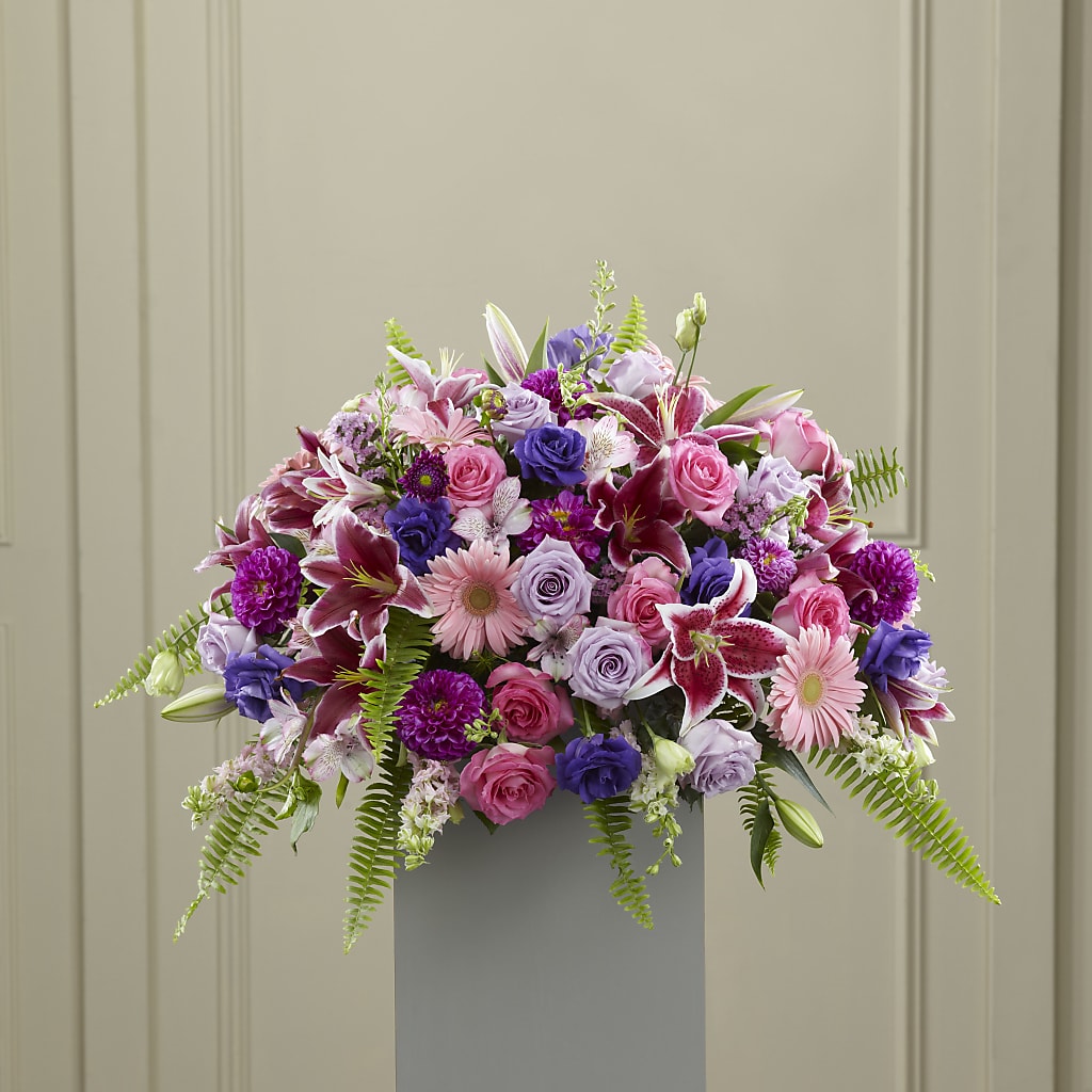Fare Thee Well Pedestal – FRENCH'S NEW ALBANY FLOWER SHOP, New Albany MS