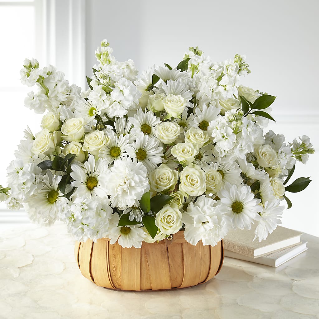 Graceful Garden Basket – FRENCH'S NEW ALBANY FLOWER SHOP, New Albany MS