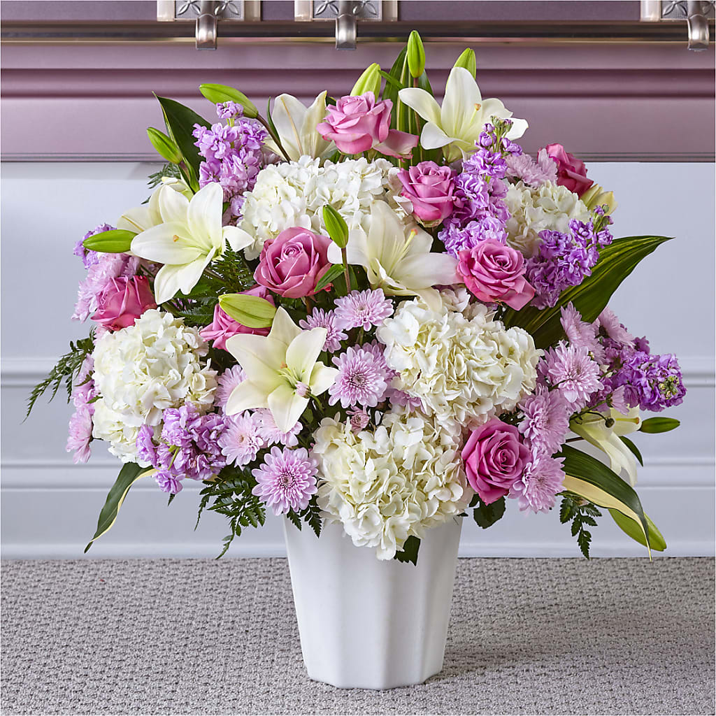 Heaven Sent Floor Basket – FRENCH'S NEW ALBANY FLOWER SHOP, New Albany MS
