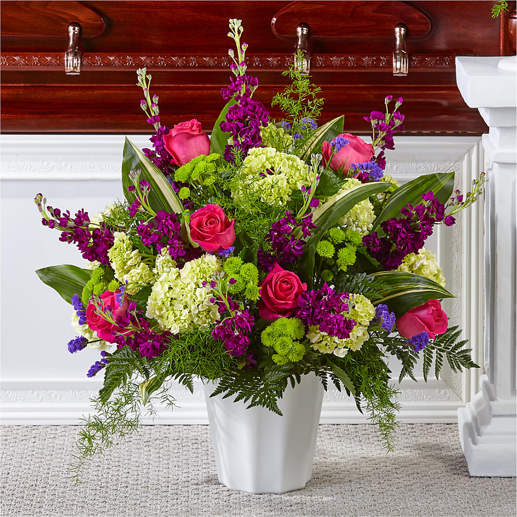 Beautiful Horizons Floor Basket – FRENCH'S NEW ALBANY FLOWER SHOP, New Albany MS