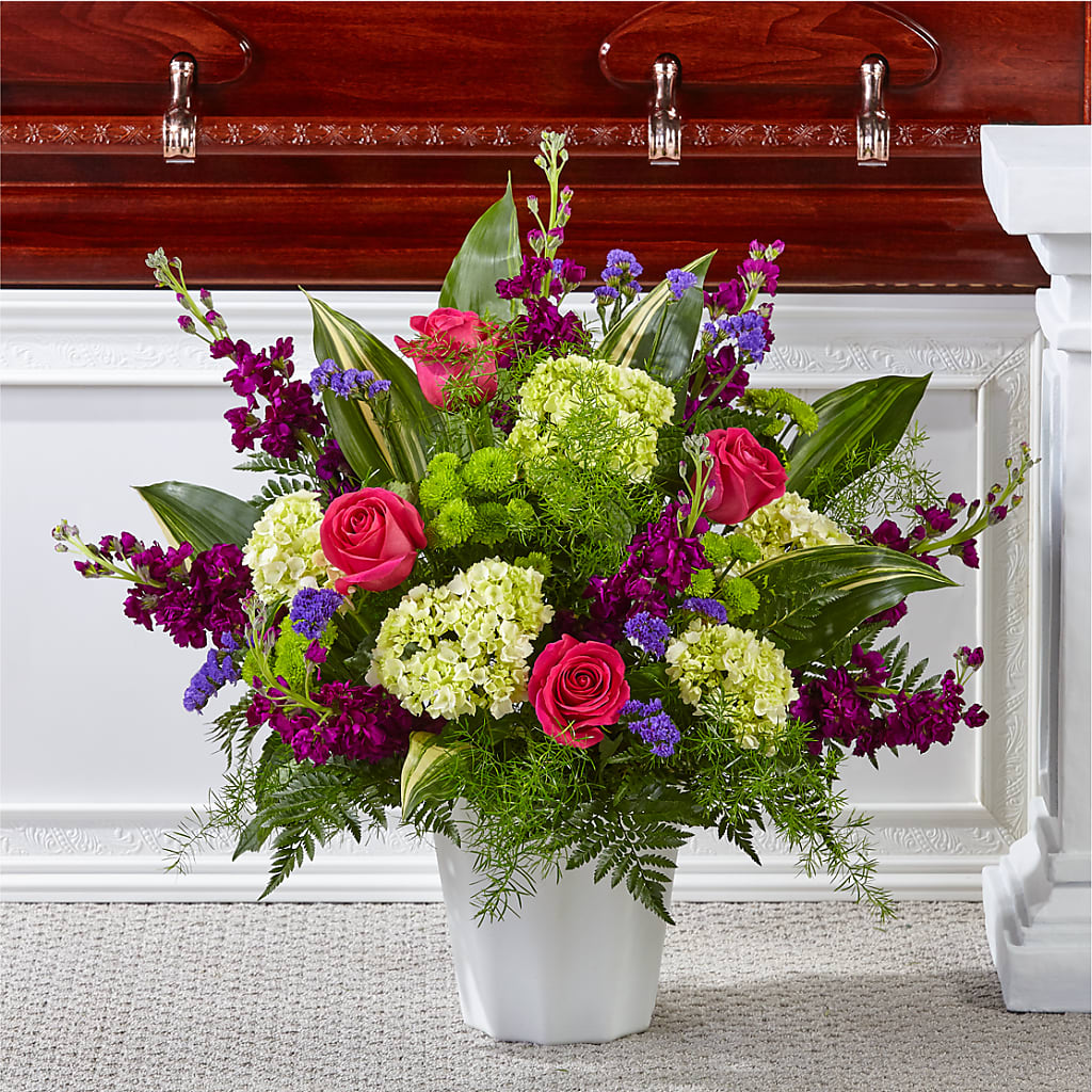 Beautiful Horizons Floor Basket – FRENCH'S NEW ALBANY FLOWER SHOP, New Albany MS