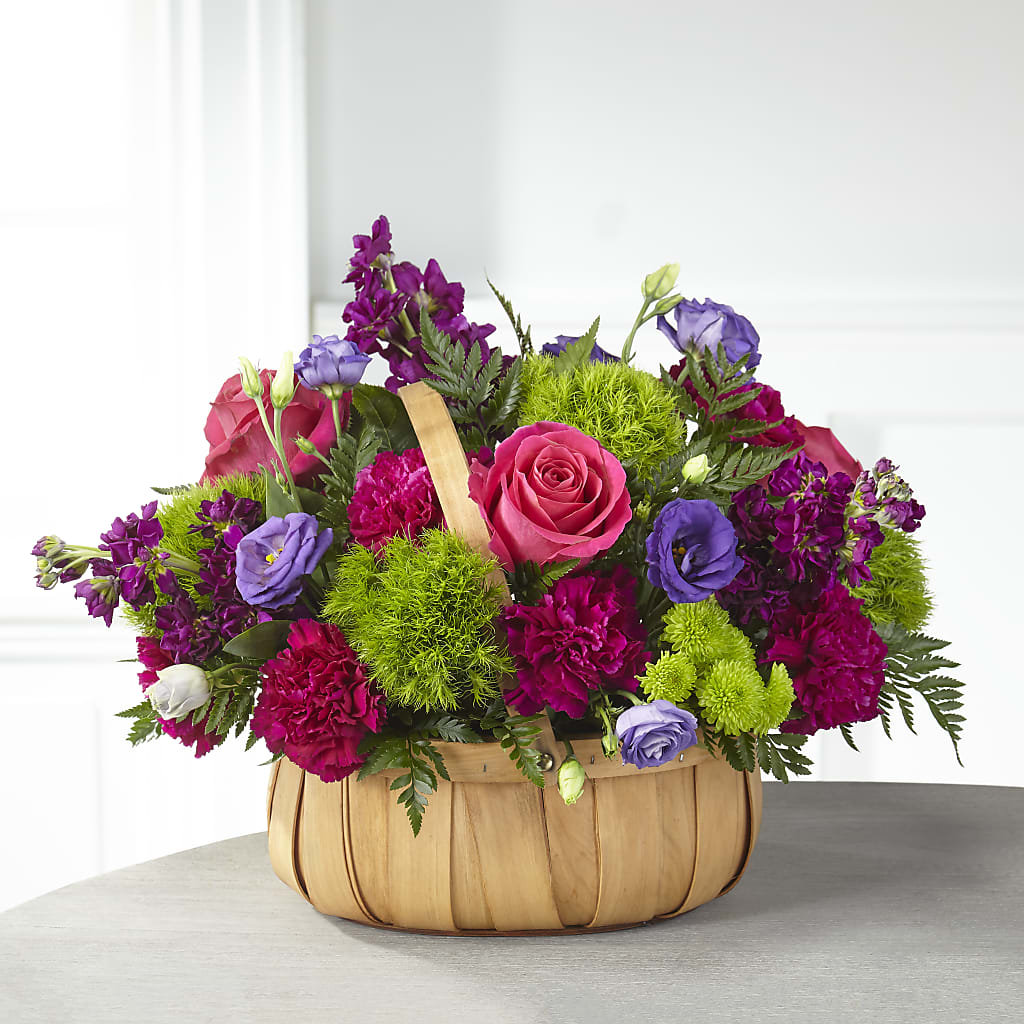 Serene Sanctuary Basket – FRENCH'S NEW ALBANY FLOWER SHOP, New Albany MS