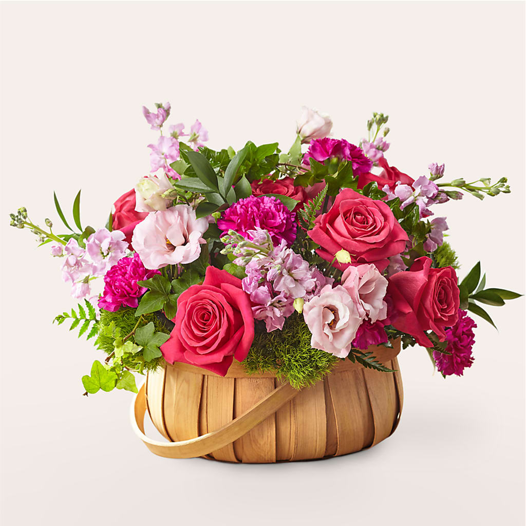 Radiance in Bloom Basket – FRENCH'S NEW ALBANY FLOWER SHOP, New Albany MS