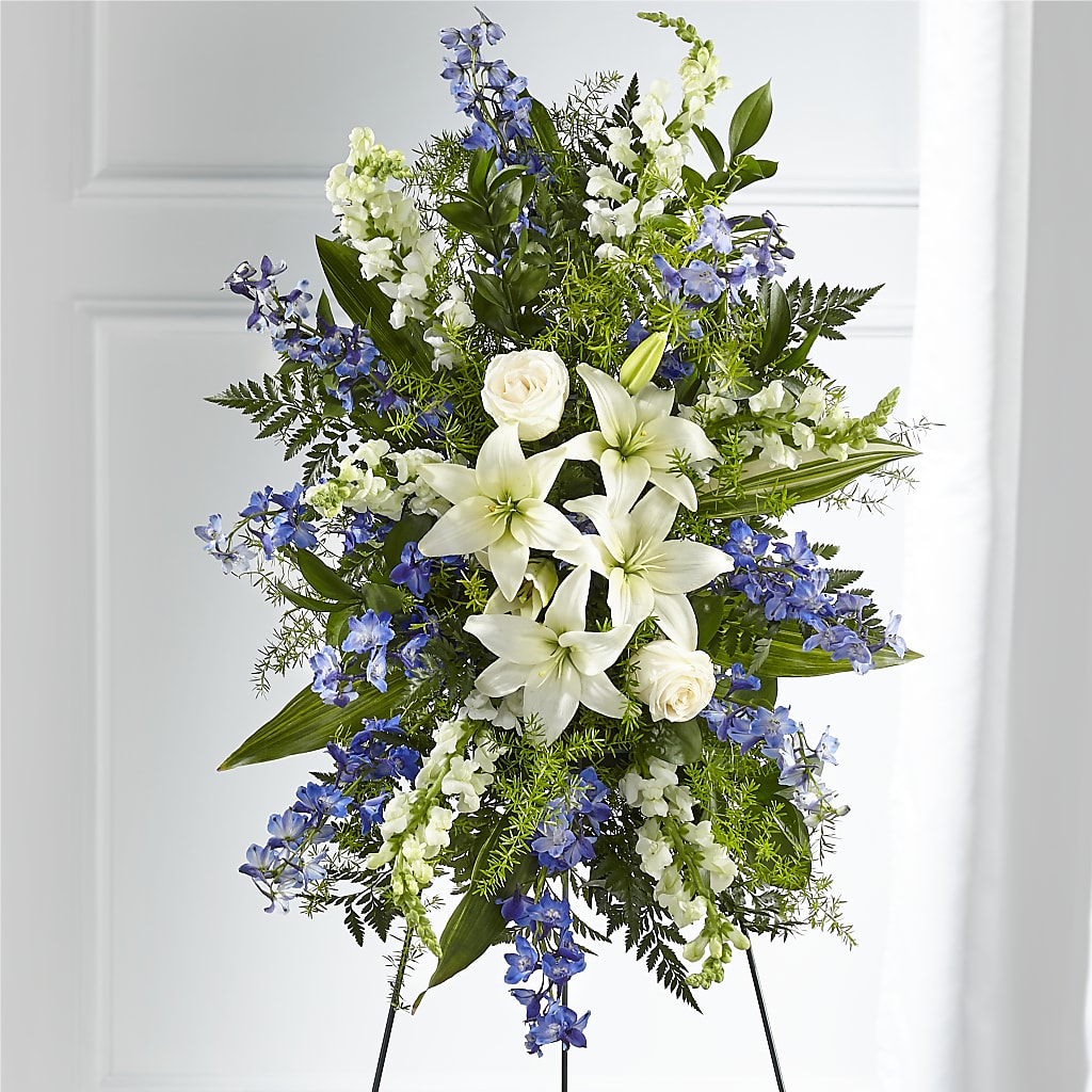 Faithful Friend Standing Spray – FRENCH'S NEW ALBANY FLOWER SHOP, New Albany MS