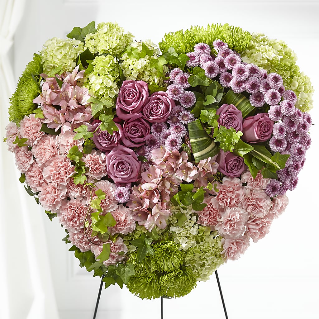 Heartwarming Standing Heart – FRENCH'S NEW ALBANY FLOWER SHOP, New Albany MS