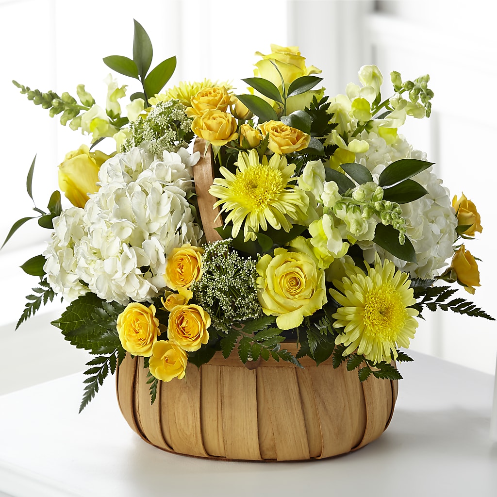Rustic Remembrance Basket – FRENCH'S NEW ALBANY FLOWER SHOP, New Albany MS