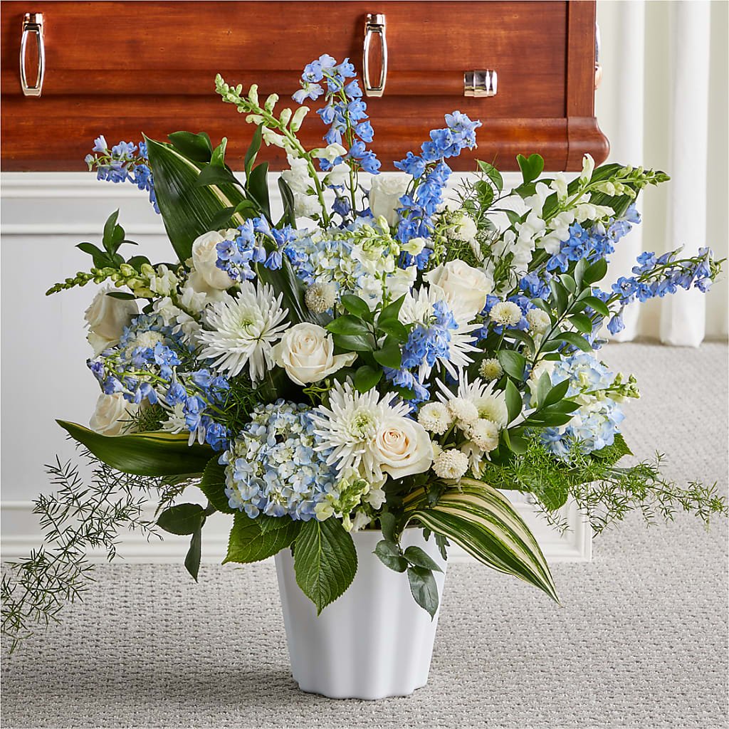 Everlasting Memories Floor Basket – FRENCH'S NEW ALBANY FLOWER SHOP, New Albany MS