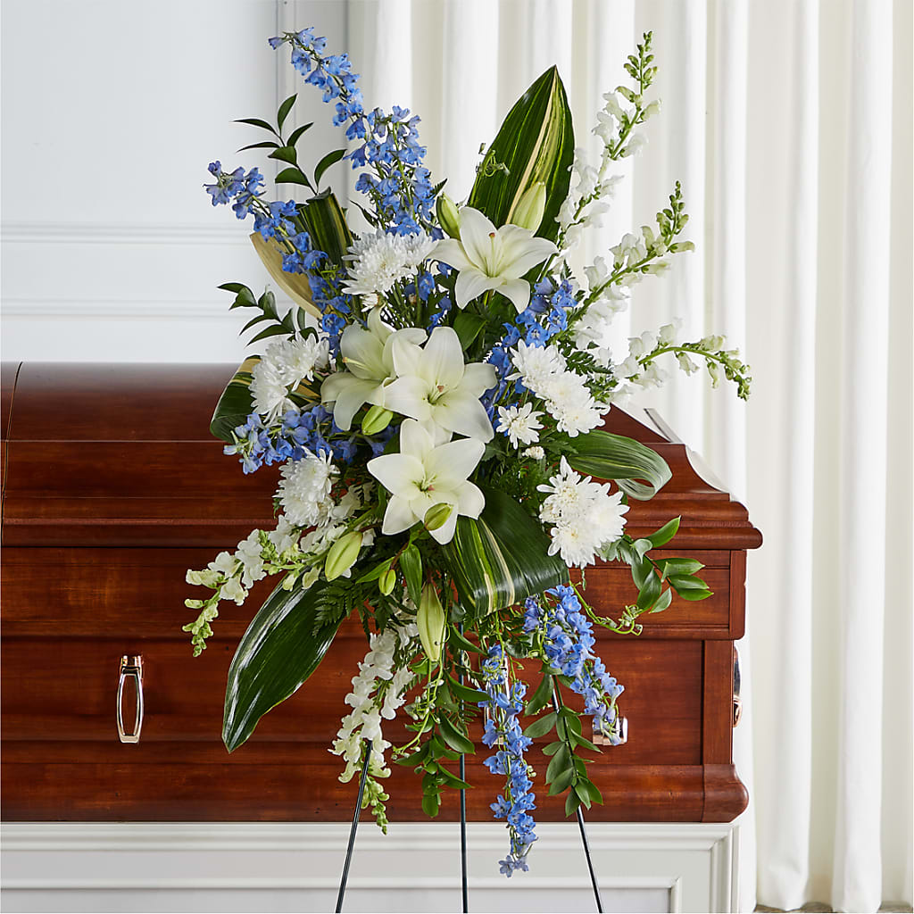Eternal Impressions Standing Spray – FRENCH'S NEW ALBANY FLOWER SHOP, New Albany MS