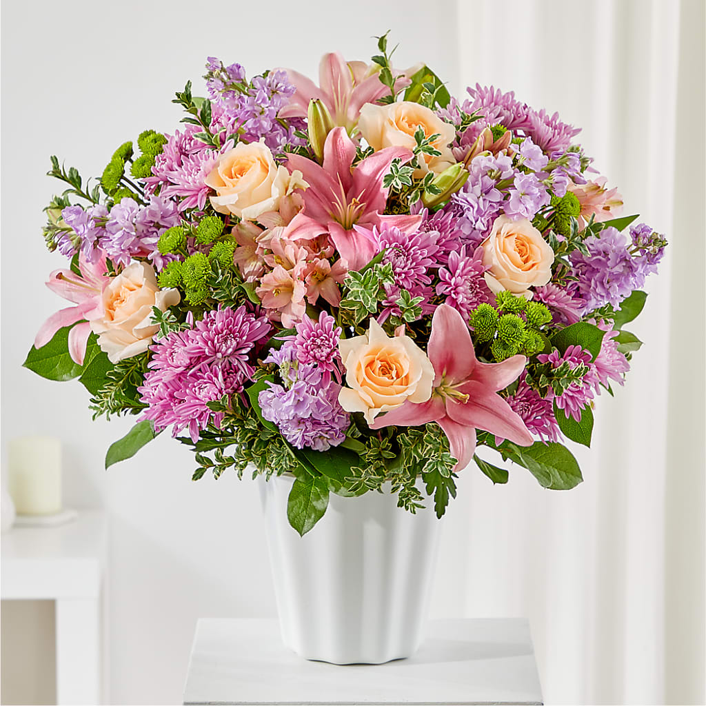 Supportive Embrace Tabletop Basket – FRENCH'S NEW ALBANY FLOWER SHOP, New Albany MS