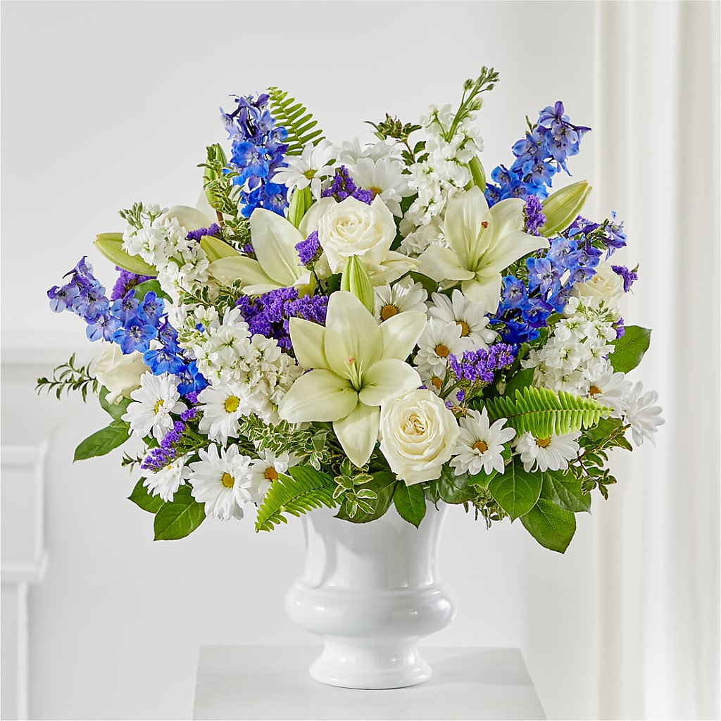 Expressions of Hope Urn Arrangement – FRENCH'S NEW ALBANY FLOWER SHOP, New Albany MS