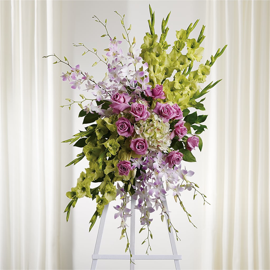 Lasting Legacy Standing Spray – FRENCH'S NEW ALBANY FLOWER SHOP, New Albany MS