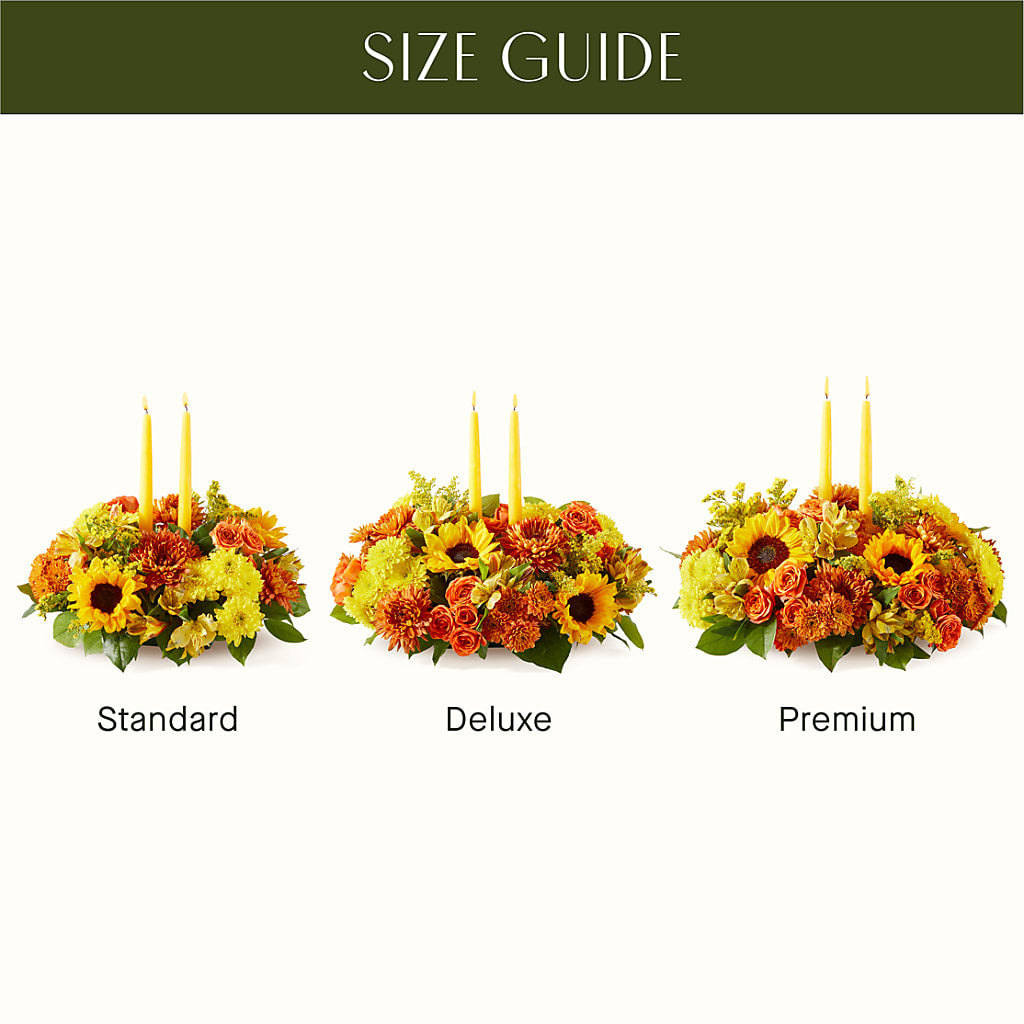 Autumn Harmony Centerpiece – FRENCH'S NEW ALBANY FLOWER SHOP, New Albany MS