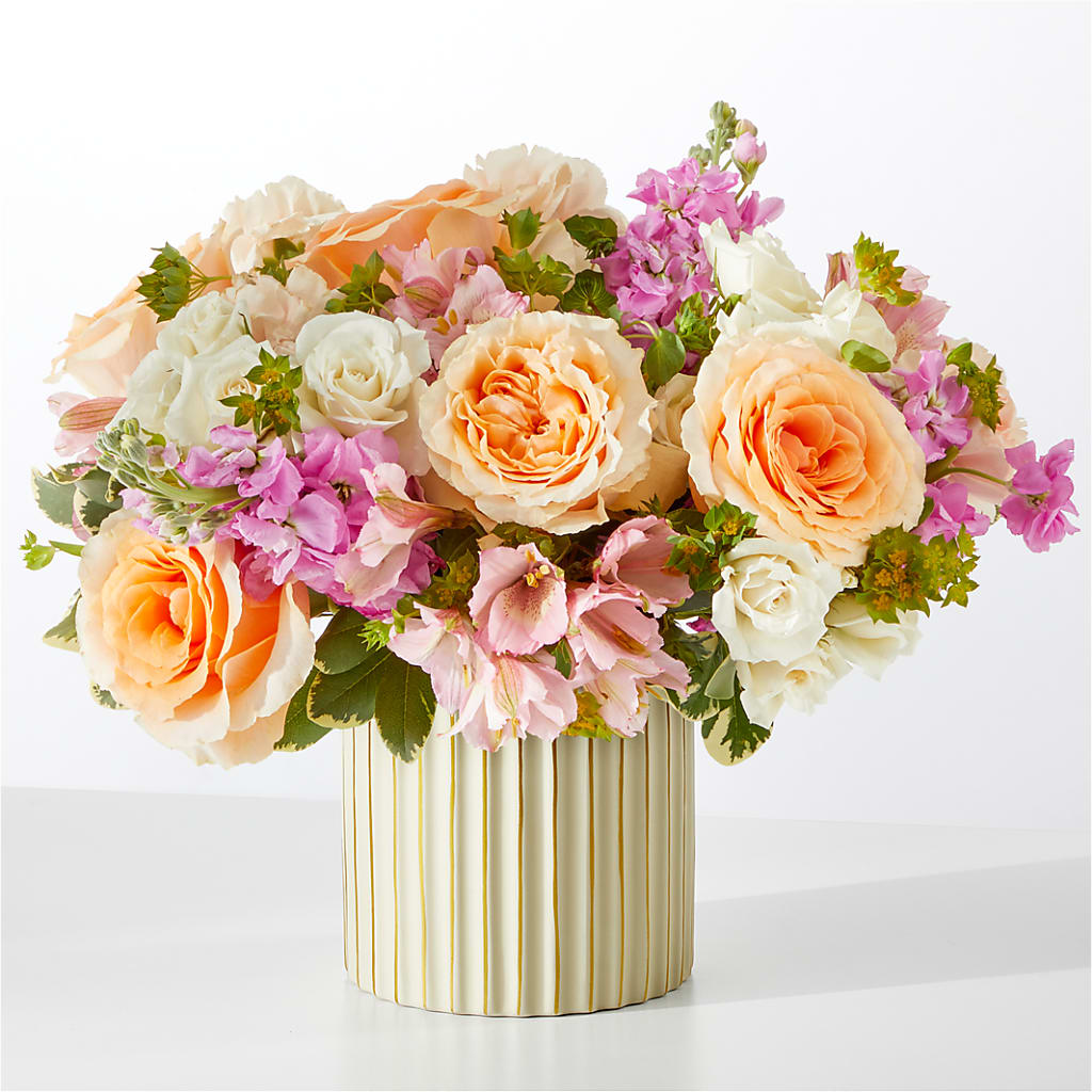 Paradise Bouquet with Ivory Vase – FRENCH'S NEW ALBANY FLOWER SHOP, New Albany MS