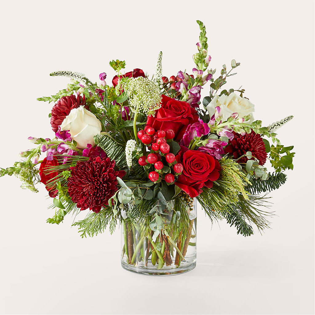 Cranberry Fizz Bouquet – FRENCH'S NEW ALBANY FLOWER SHOP, New Albany MS