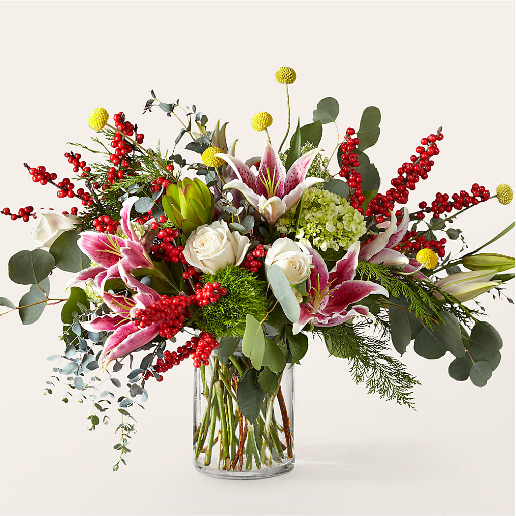 Berry & Bright Bouquet – FRENCH'S NEW ALBANY FLOWER SHOP, New Albany MS