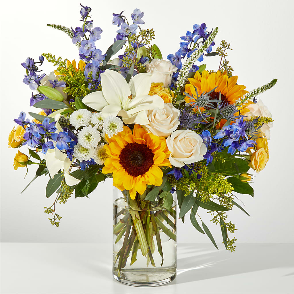 Wonderfully Sunny Bouquet – FRENCH'S NEW ALBANY FLOWER SHOP, New Albany MS