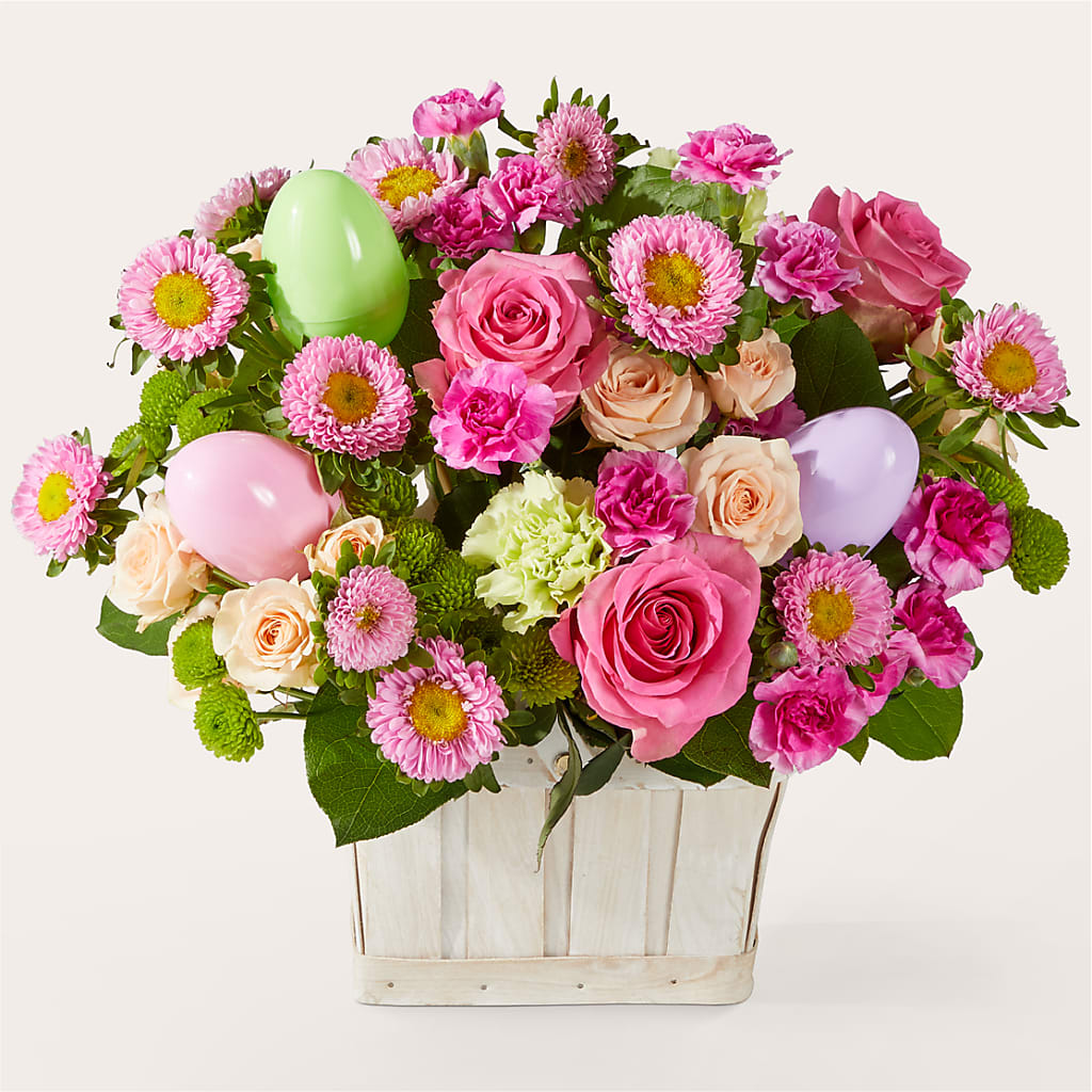 Get Eggcited Basket – FRENCH'S NEW ALBANY FLOWER SHOP, New Albany MS