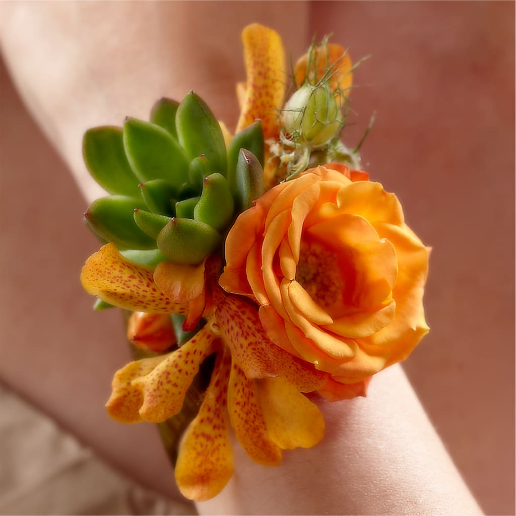 Irresistible Love Wrist Corsage – FRENCH'S NEW ALBANY FLOWER SHOP, New Albany MS
