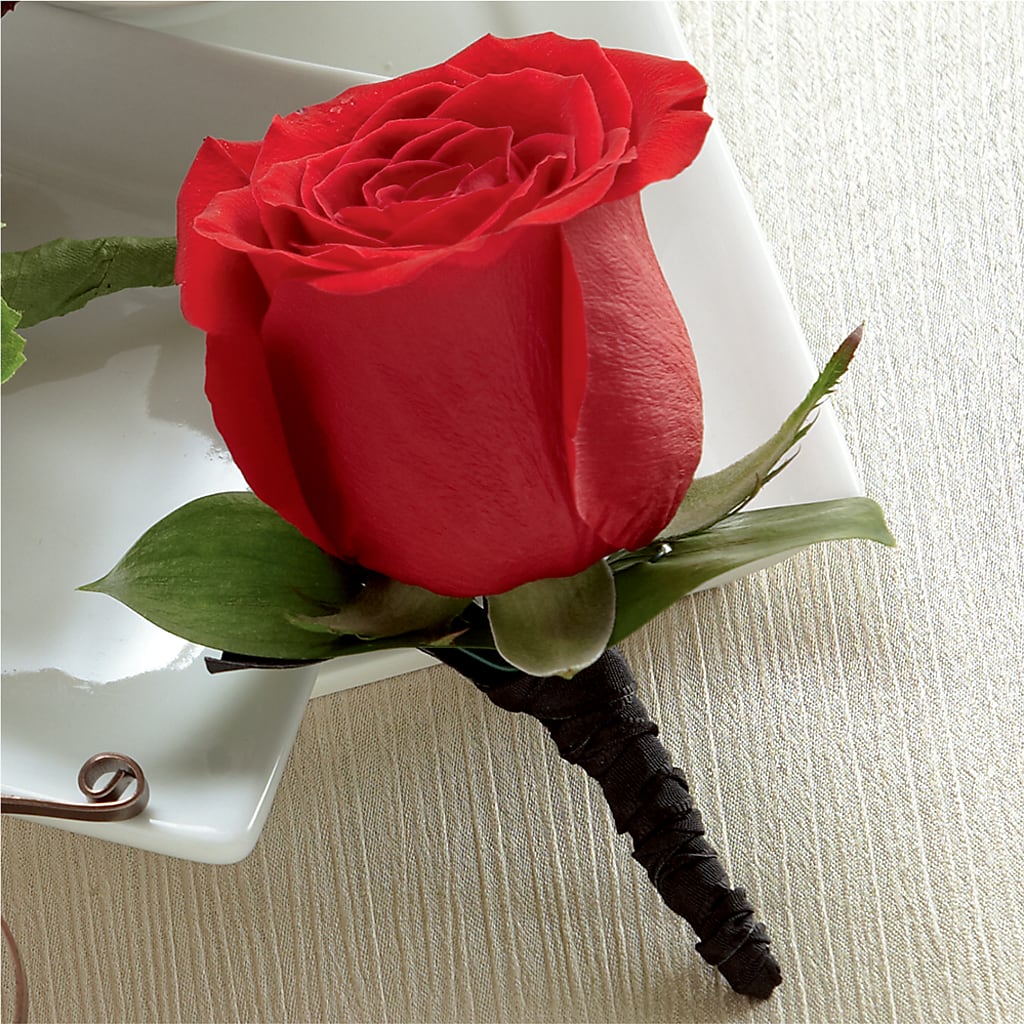 Red Rose Boutonniere – FRENCH'S NEW ALBANY FLOWER SHOP, New Albany MS