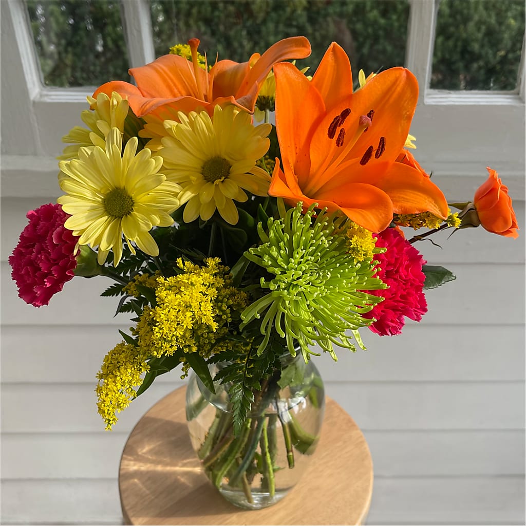 Bold & Bright – A Florist Original – FRENCH'S NEW ALBANY FLOWER SHOP, New Albany MS