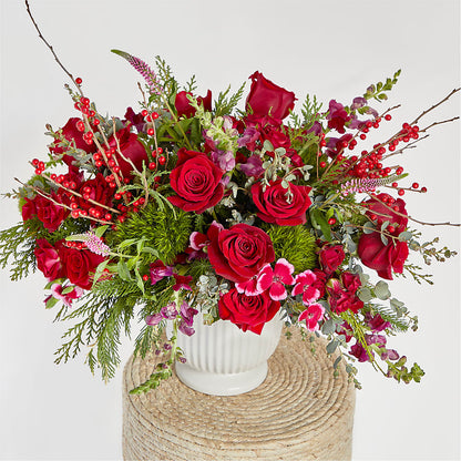 Big Red Bow Bouquet – FRENCH'S NEW ALBANY FLOWER SHOP, New Albany MS
