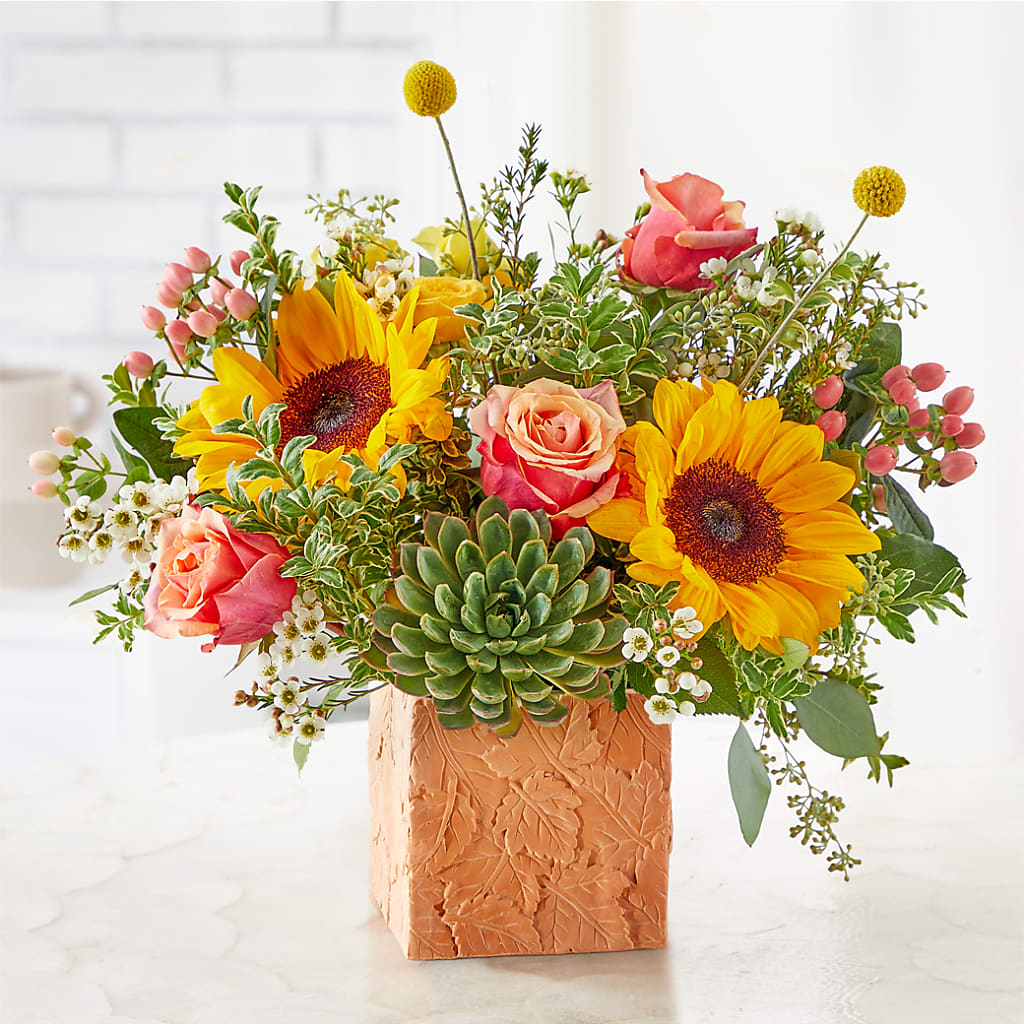 Sunflower Season Bouquet – FRENCH'S NEW ALBANY FLOWER SHOP, New Albany MS