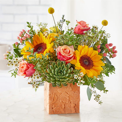 Sunflower Season Bouquet – FRENCH'S NEW ALBANY FLOWER SHOP, New Albany MS