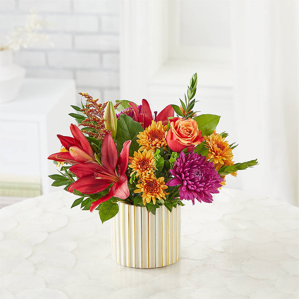 Burgundy Landscape Bouquet – FRENCH'S NEW ALBANY FLOWER SHOP, New Albany MS