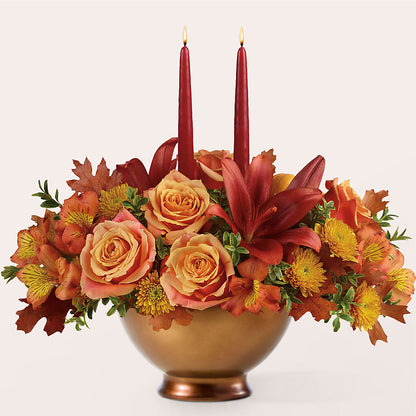 Harvest Table Centerpiece – FRENCH'S NEW ALBANY FLOWER SHOP, New Albany MS