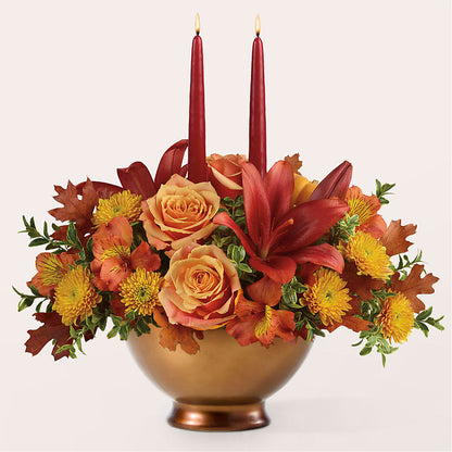 Harvest Table Centerpiece – FRENCH'S NEW ALBANY FLOWER SHOP, New Albany MS