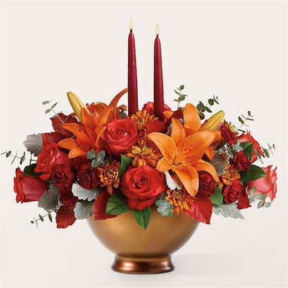 Fruits of Fall Centerpiece – FRENCH'S NEW ALBANY FLOWER SHOP, New Albany MS