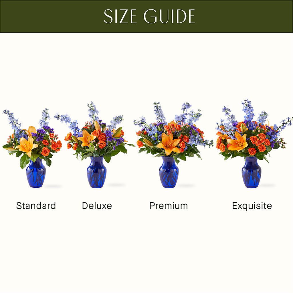 Radiant Citrus Bouquet – FRENCH'S NEW ALBANY FLOWER SHOP, New Albany MS