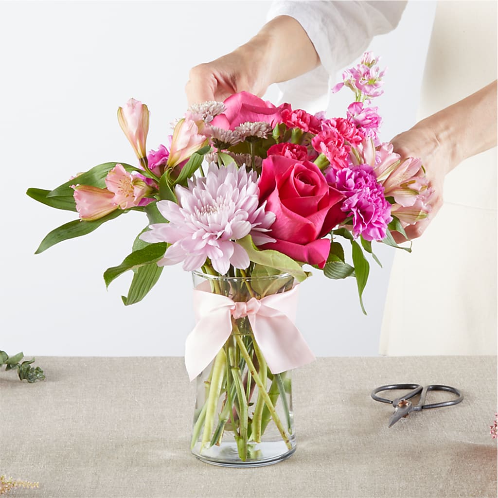 Pink Ribbon - A Florist Original – FRENCH'S NEW ALBANY FLOWER SHOP, New Albany MS