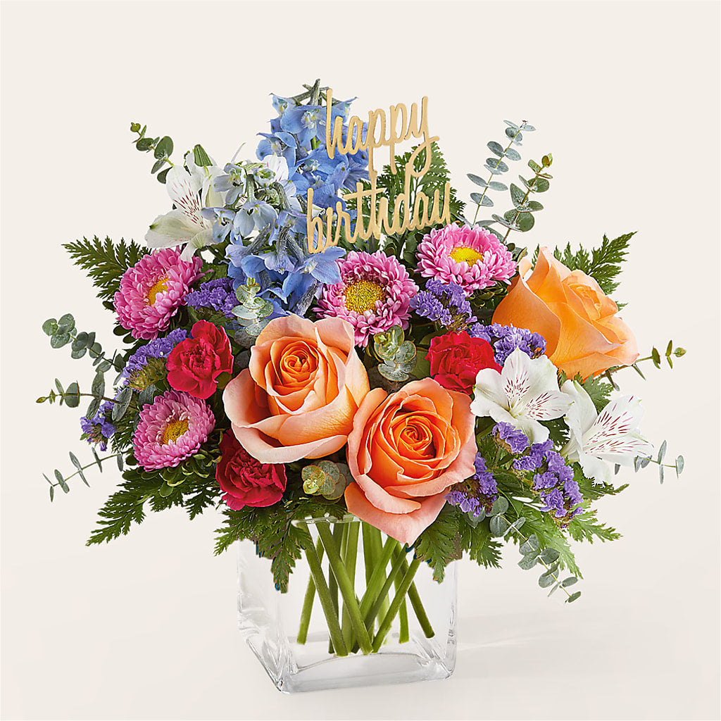 Birthday Bash Bouquet – FRENCH'S NEW ALBANY FLOWER SHOP, New Albany MS