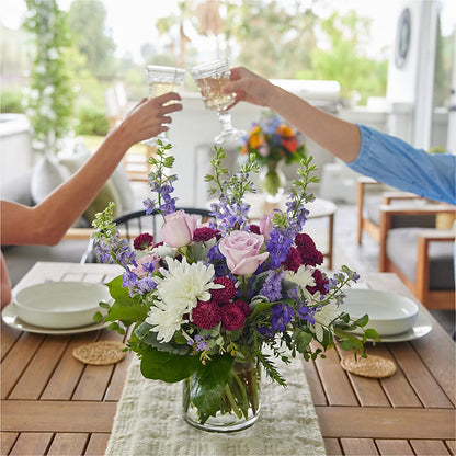 Violet Frost Bouquet – FRENCH'S NEW ALBANY FLOWER SHOP, New Albany MS