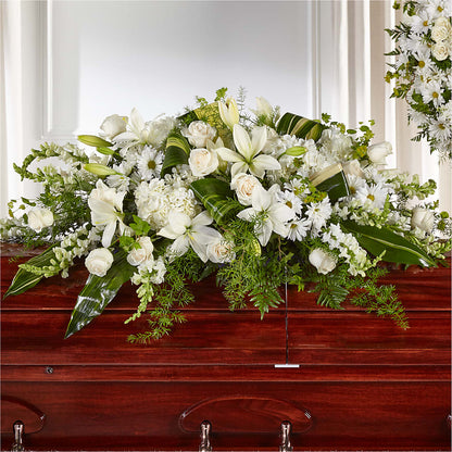 Abundance Casket Spray – FRENCH'S NEW ALBANY FLOWER SHOP, New Albany MS