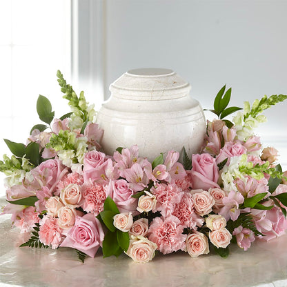 Blooms of Hope Cremation Adornment – FRENCH'S NEW ALBANY FLOWER SHOP, New Albany MS
