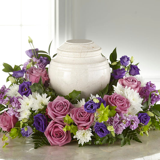 Blooming Sympathy Cremation Adornment – FRENCH'S NEW ALBANY FLOWER SHOP, New Albany MS