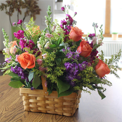 Garden of Life Basket – FRENCH'S NEW ALBANY FLOWER SHOP, New Albany MS