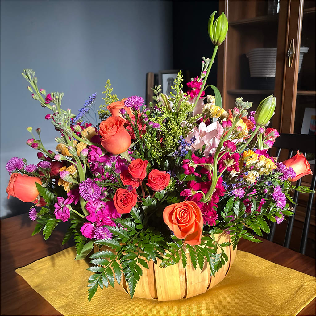 Garden of Life Basket – FRENCH'S NEW ALBANY FLOWER SHOP, New Albany MS
